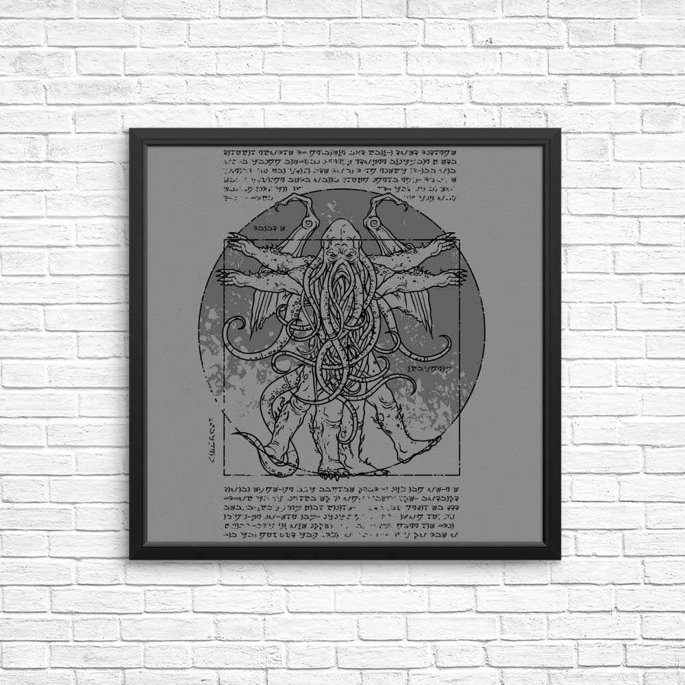 Lovecraftian Man - Posters & Prints