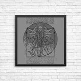 Lovecraftian Man - Posters & Prints