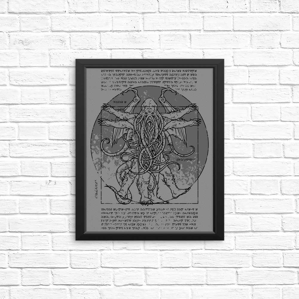 Lovecraftian Man - Posters & Prints