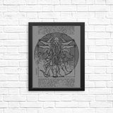 Lovecraftian Man - Posters & Prints
