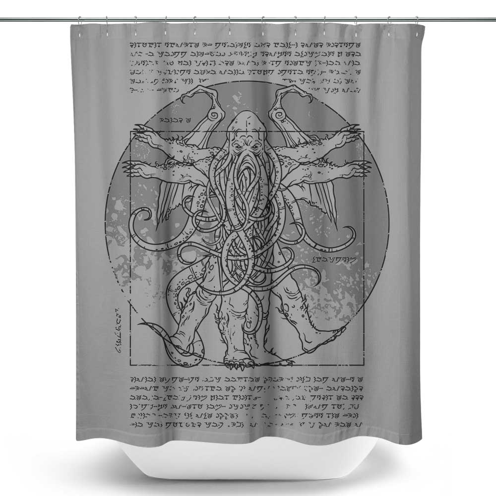 Lovecraftian Man - Shower Curtain