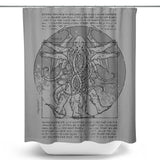 Lovecraftian Man - Shower Curtain
