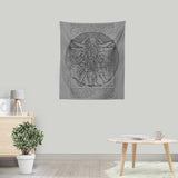 Lovecraftian Man - Wall Tapestry