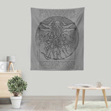 Lovecraftian Man - Wall Tapestry