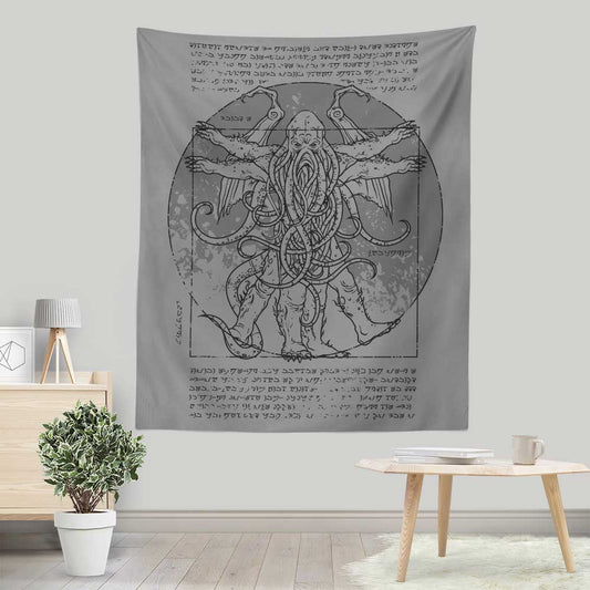 Lovecraftian Man - Wall Tapestry