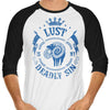 Lust is My Sin - 3/4 Sleeve Raglan T-Shirt