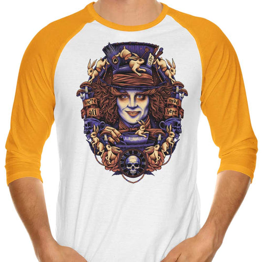 Mad for Hats - 3/4 Sleeve Raglan T-Shirt