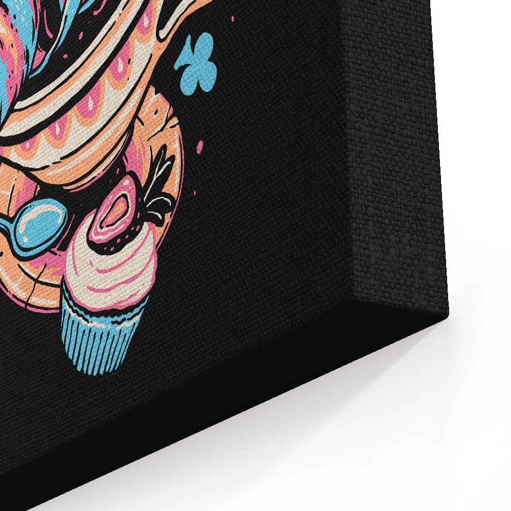 Mad World Cat - Canvas Print