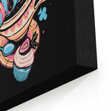 Mad World Cat - Canvas Print