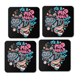 Mad World Cat - Coasters