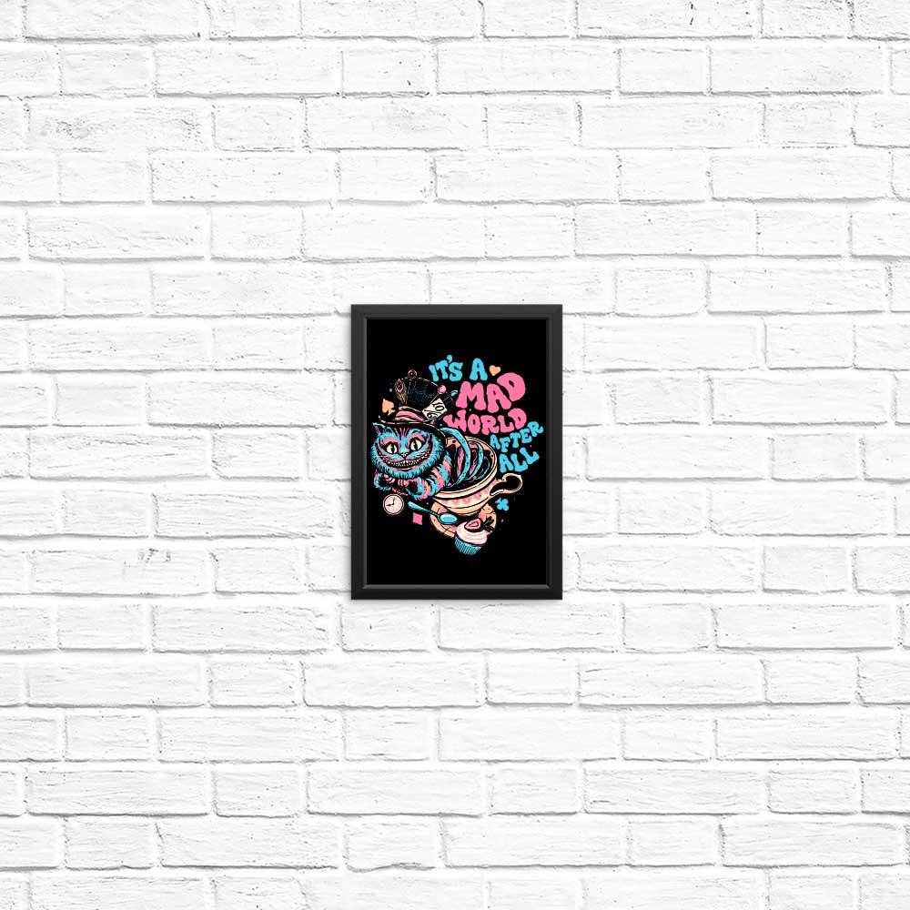 Mad World Cat - Posters & Prints