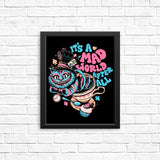Mad World Cat - Posters & Prints