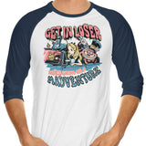 Madventure - 3/4 Sleeve Raglan T-Shirt