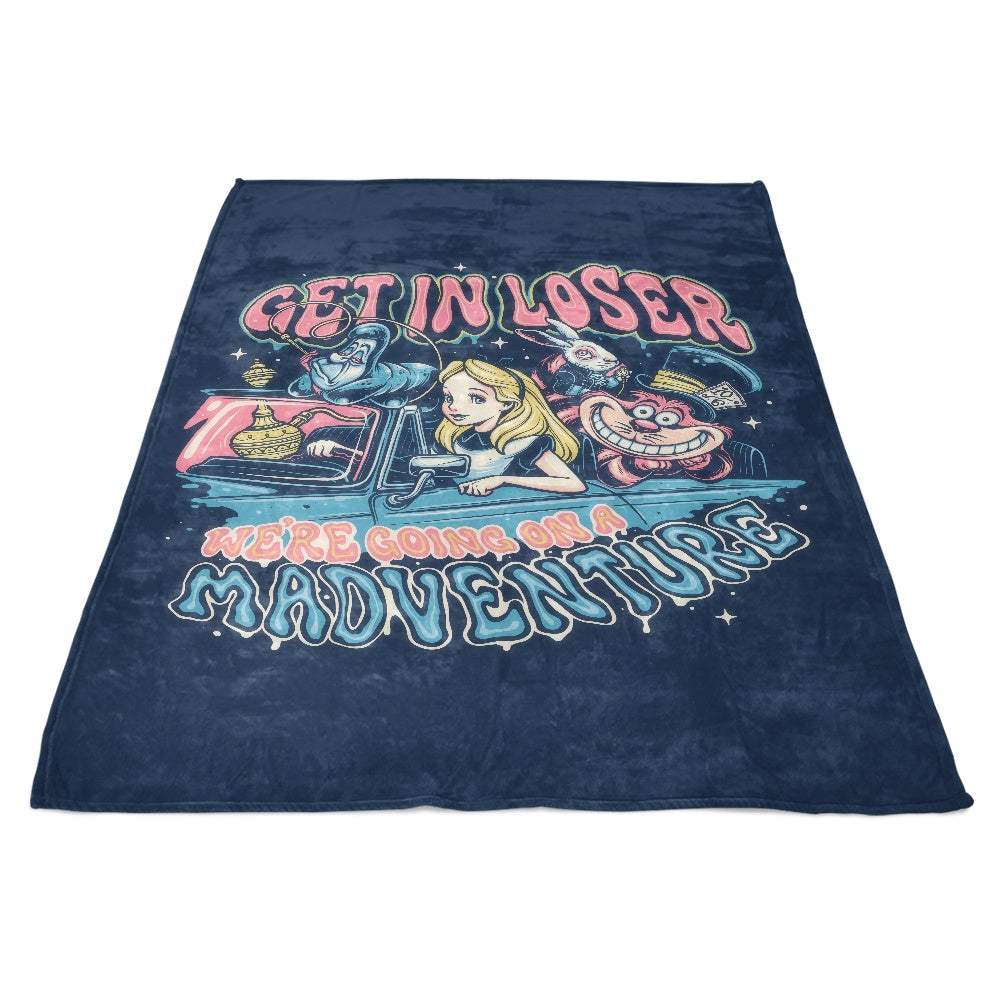 Madventure - Fleece Blanket