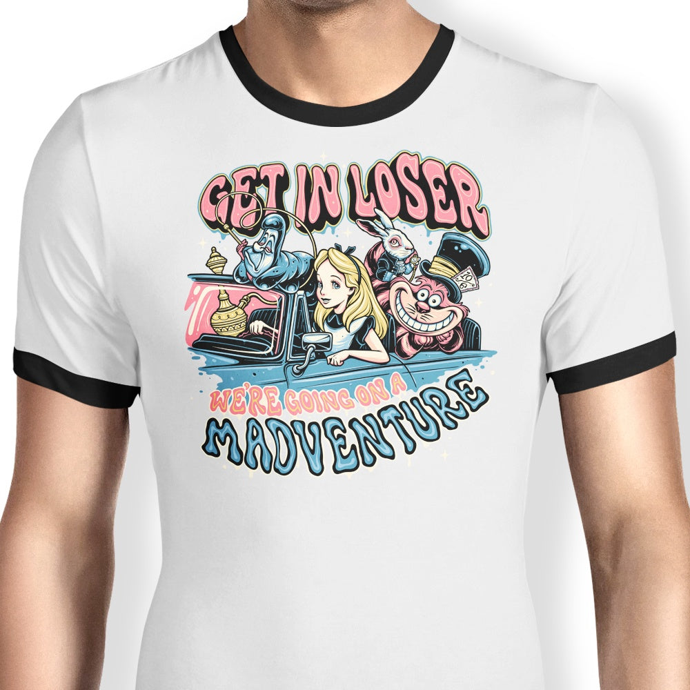 Madventure - Ringer T-Shirt