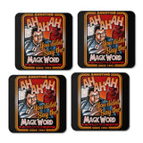 Magic Word - Coasters