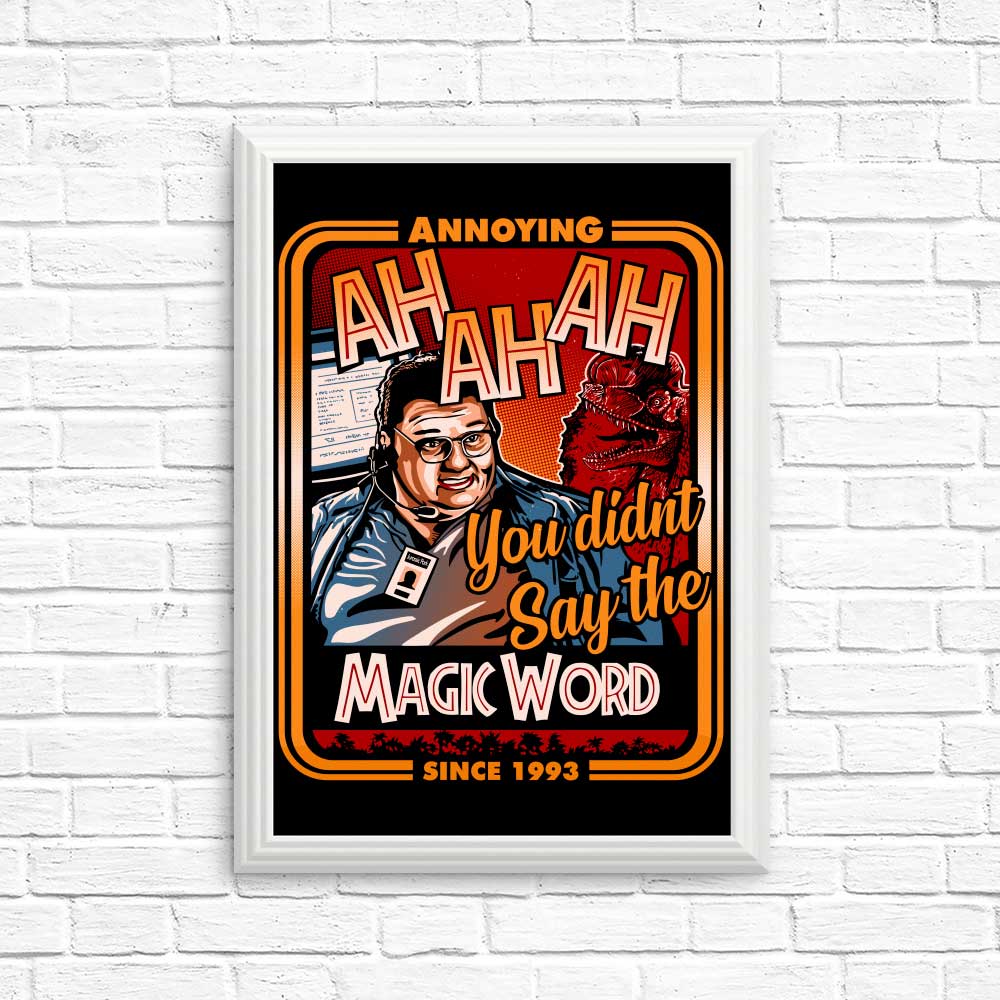 Magic Word - Posters & Prints