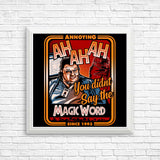 Magic Word - Posters & Prints