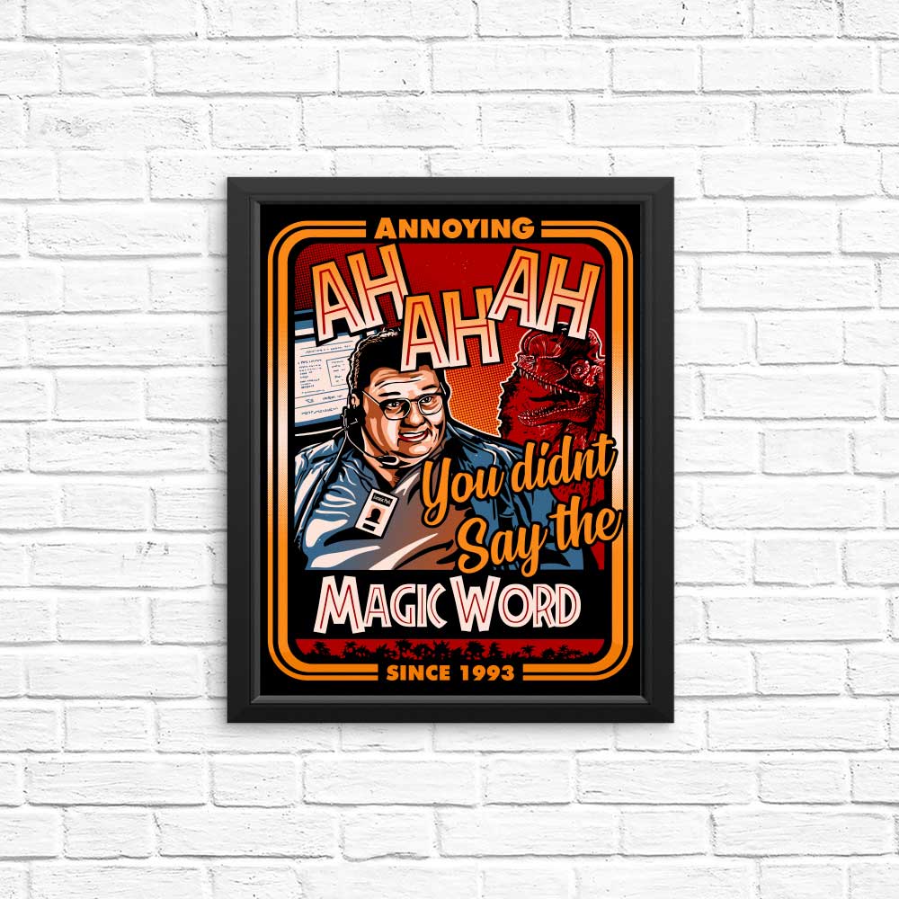 Magic Word - Posters & Prints