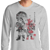 Majora's Sumi-e - Long Sleeve T-Shirt