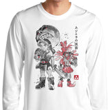 Majora's Sumi-e - Long Sleeve T-Shirt