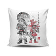 Majora's Sumi-e - Throw Pillow