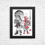 Majora's Sumi-e - Posters & Prints