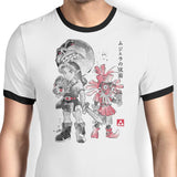 Majora's Sumi-e - Ringer T-Shirt
