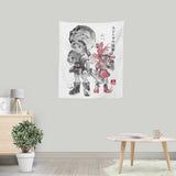Majora's Sumi-e - Wall Tapestry