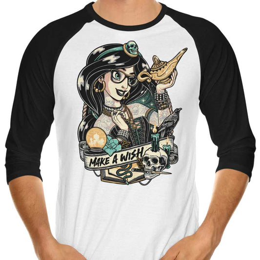 Make a Wish - 3/4 Sleeve Raglan T-Shirt