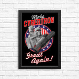 Make Cybertron Great Again - Posters & Prints
