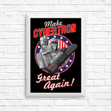 Make Cybertron Great Again - Posters & Prints