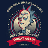 Make Dimension C-137 Great Again - Throw Pillow