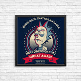 Make Dimension C-137 Great Again - Posters & Prints