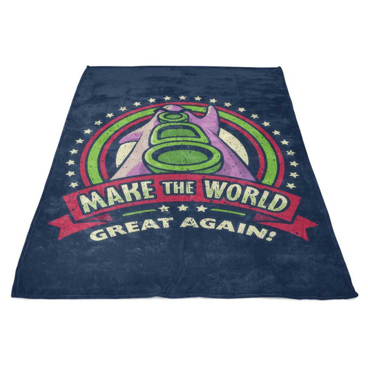 Make the World Great Again - Fleece Blanket