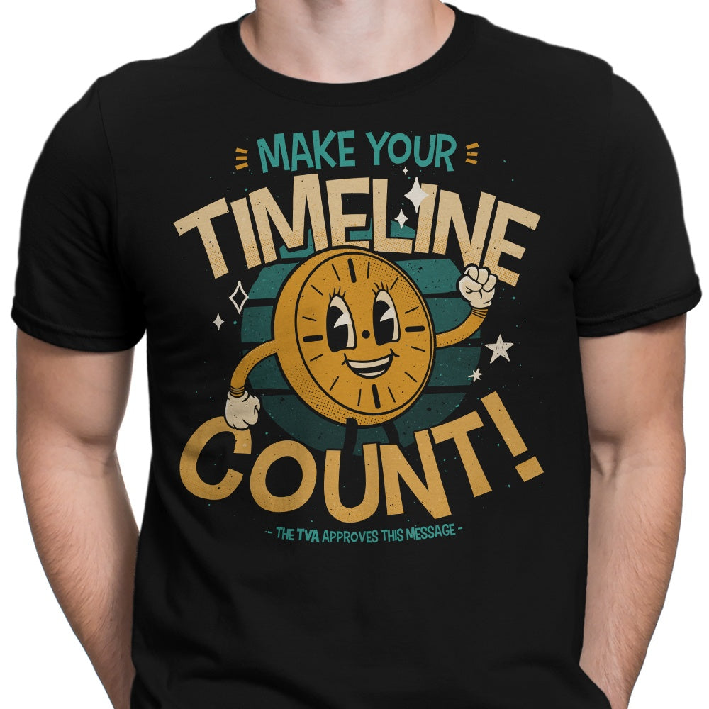 Make Your Timeline Count - Men's Apparel