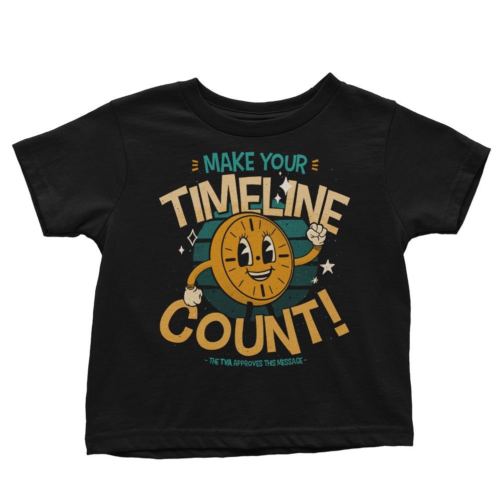 Make Your Timeline Count - Youth Apparel