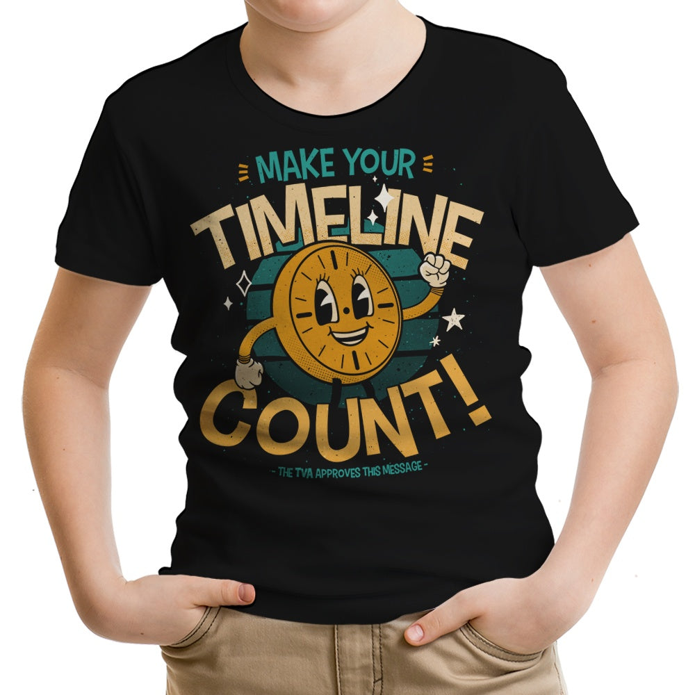 Make Your Timeline Count - Youth Apparel
