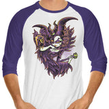 Malevolent Gaze - 3/4 Sleeve Raglan T-Shirt