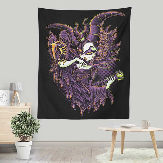 Malevolent Gaze - Wall Tapestry