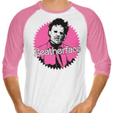 Malibu Chainsaw - 3/4 Sleeve Raglan T-Shirt