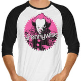 Malibu Clown - 3/4 Sleeve Raglan T-Shirt