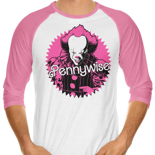 Malibu Clown - 3/4 Sleeve Raglan T-Shirt