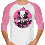 Malibu Clown - 3/4 Sleeve Raglan T-Shirt