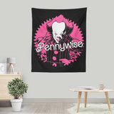 Malibu Clown - Wall Tapestry