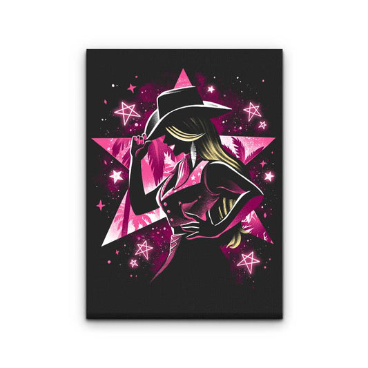 Malibu Cowgirl - Canvas Print