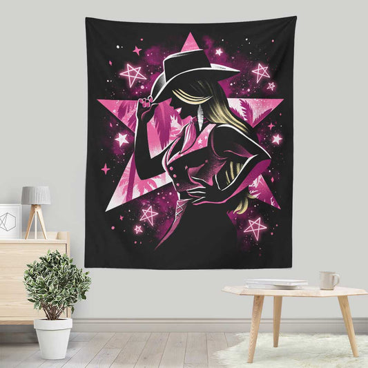 Malibu Cowgirl - Wall Tapestry