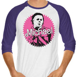 Malibu Slasher - 3/4 Sleeve Raglan T-Shirt