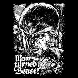 Man Turned Beast - Canvas Print