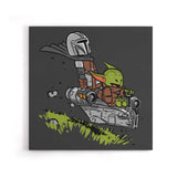 Mando and Child - Canvas Print